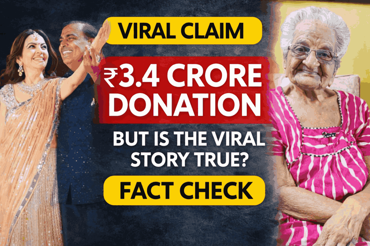 Did 100-Year-Old Doctor Dr. Lakshmi Bai Really Donate ₹3.4 Crore to AIIMS for Women’s Cancer?