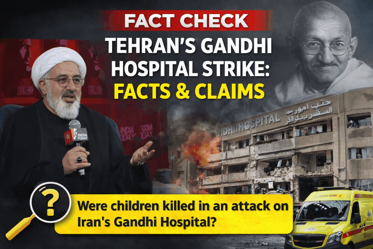 Fact Check: Did a Children’s Hospital Named After Gandhi Get Attacked in Tehran?