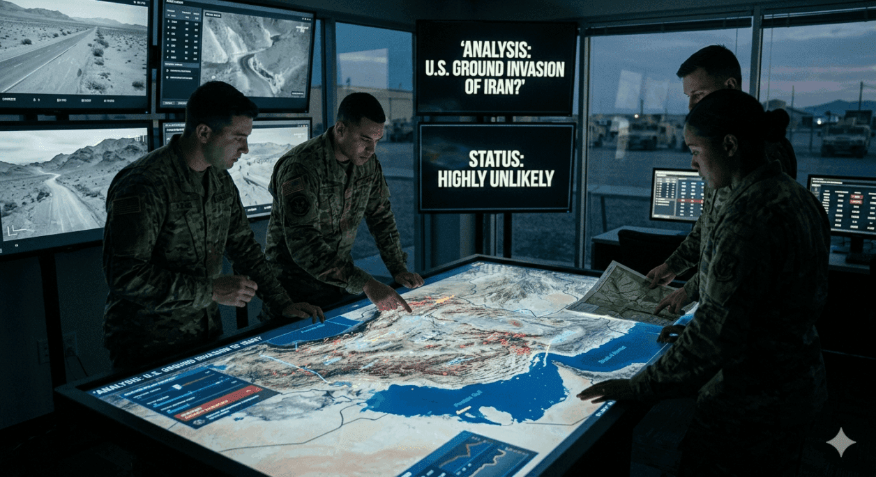 Is the U.S. Planning to Put Boots on the Ground in Iran?