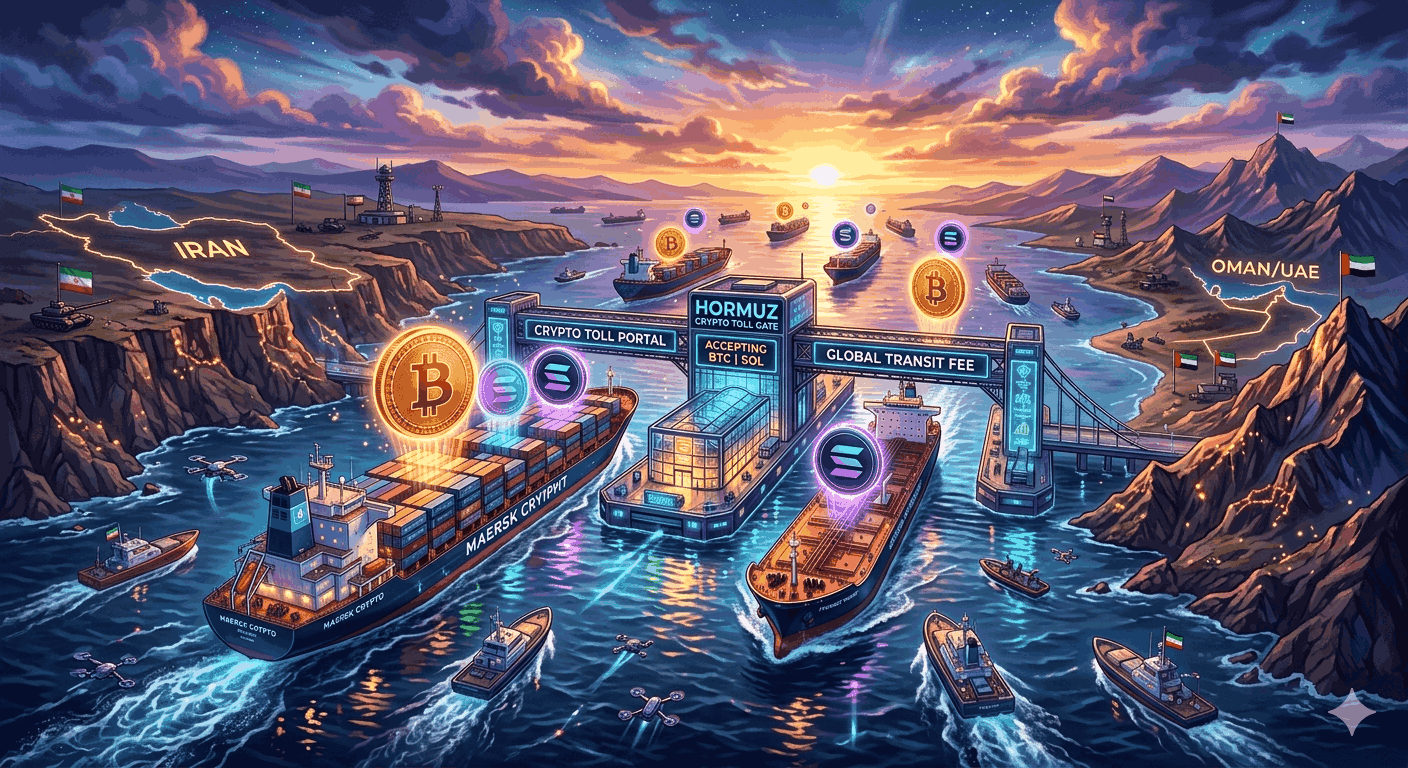 Bitcoin and Solana Explode as Iran Announces Crypto Toll for Strait of Hormuz – What’s Next?
