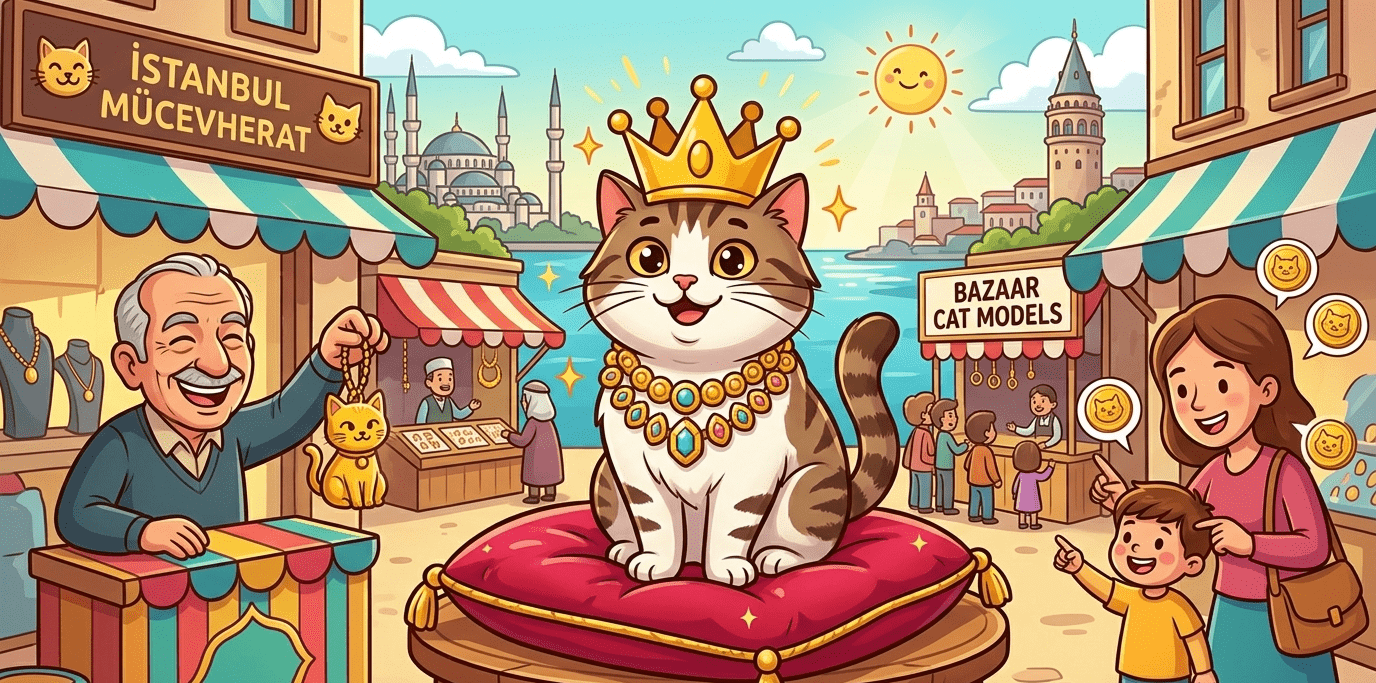 How an Istanbul Shop Cat Became the World’s Most Elite Jewelry Model
