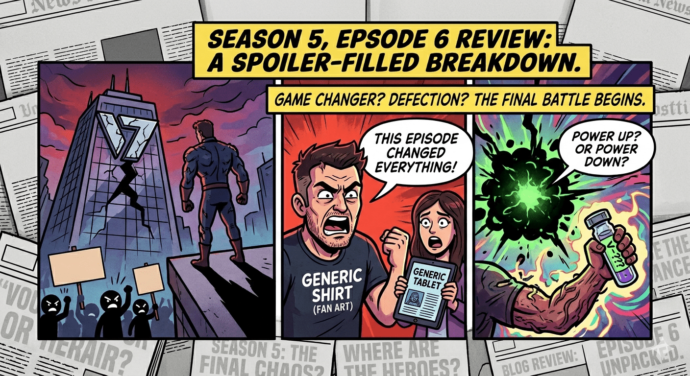 The Godhood Gambit: A Breakdown of The Boys Season 5, Episode 06