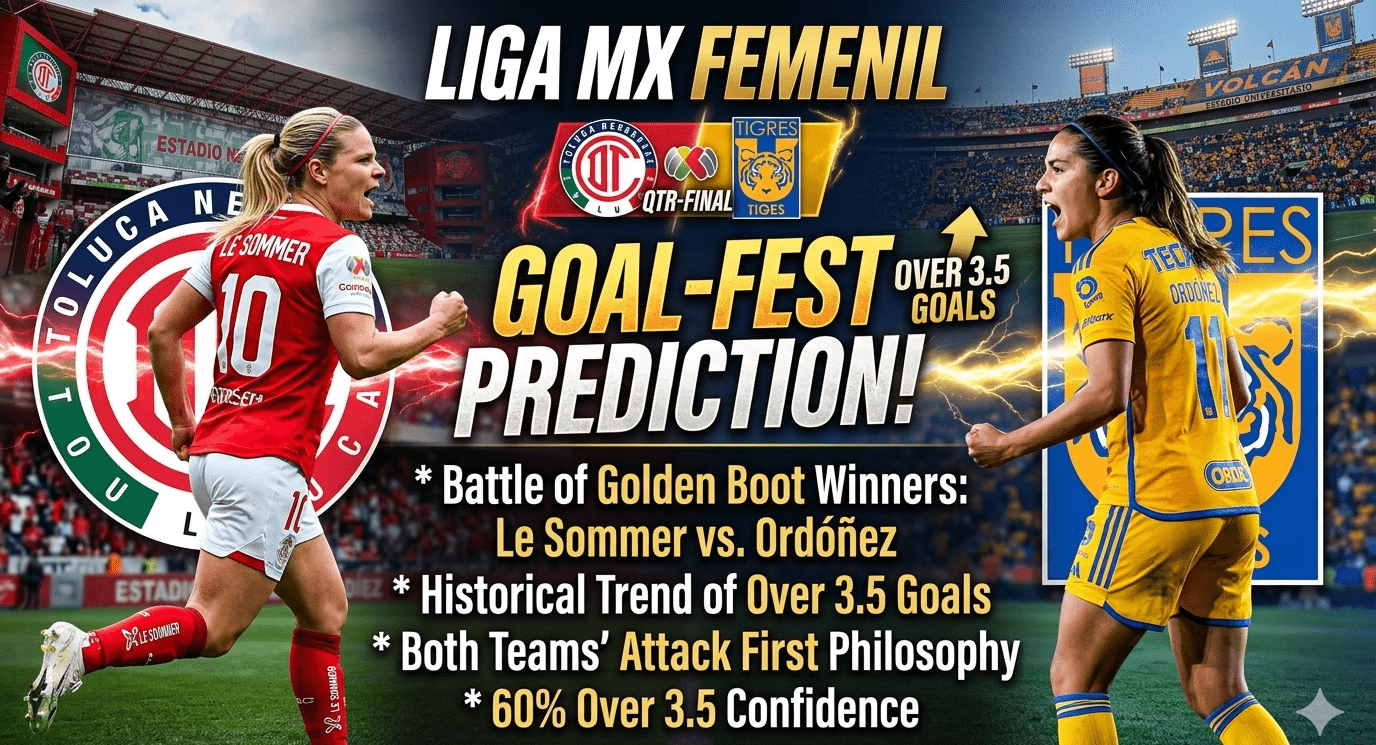 Mexico Liga MX Femenil Betting Blueprint: Why Toluca vs. Tigres is a Guaranteed Goal-Fest